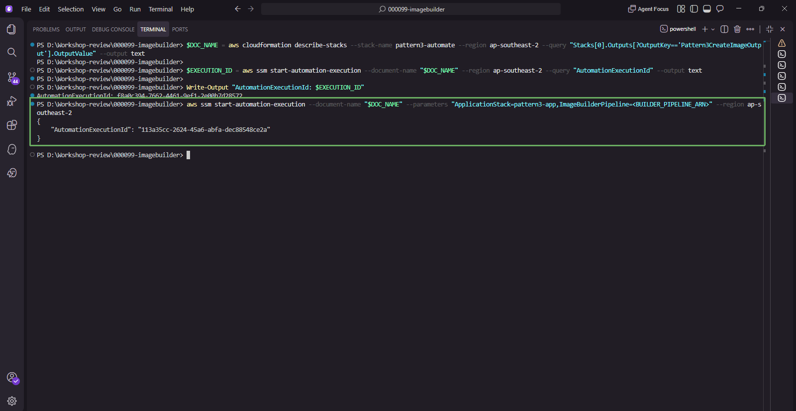 ssm-cli-execute-document